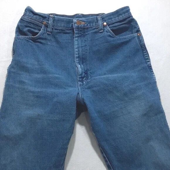 Wrangler women's size 13 blue jeans 13X34 Inseam measures 33 inches - Picture 2 of 14